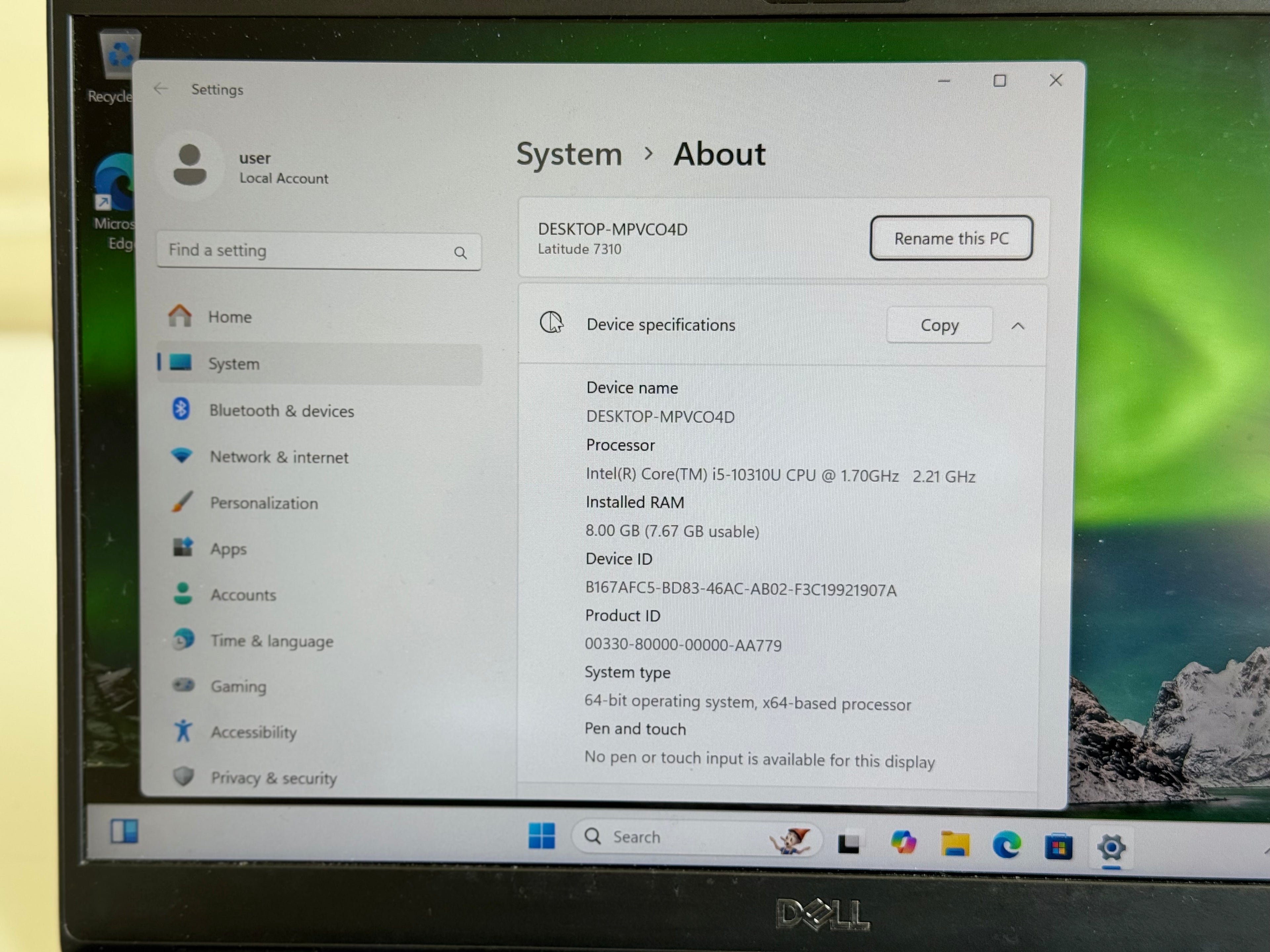 10th Gen Dell Latitude Ultrabook